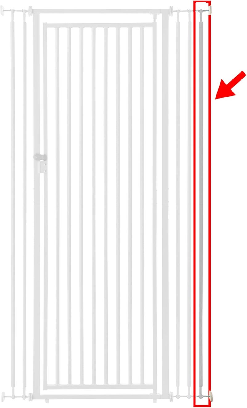 Richell Cat Safety Gate Extra Bar in Black - Image 1